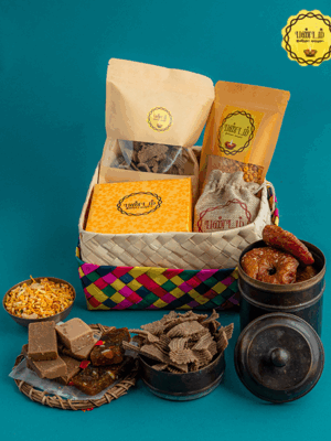 Pandam Signature Palm Leaf Box – A Festive Delight of Tradition & Taste