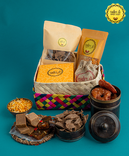 Pandam Signature Palm Leaf Box – A Festive Delight of Tradition & Taste