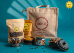 Jute Bag – Coffee & Crunch Combo